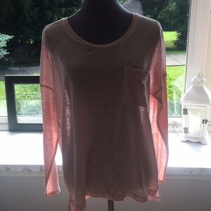 large boyfriend long sleeve tee